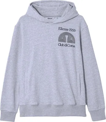 Obrázok produktu pre Ellesse - Pánska mikina s kapucňou „Club Di Corsa“ HB268 (M) (svetlo šedá)