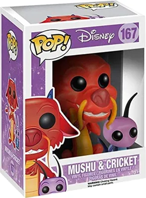 Produktbild von Disney Mulan - Mushu & Cricket 167 - Funko Pop! - Vinyl Figur