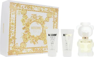 Produktbild von Moschino Toy 2 Eau de Parfum Set 50 ml + 50 ml Duschgel + 50 ml Körperlotion