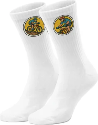 Produktbild von epicsocks Fahrradabenteuer Trailzeit Socken in 37-41 im Paar
