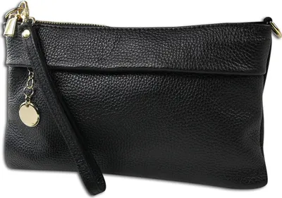 Produktbild von Toscanto Leder Tasche Clutch schwarz OTT838CS1