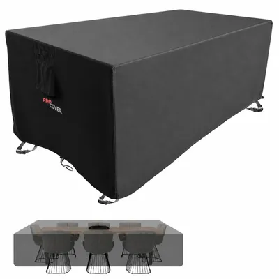 Produktbild von Omgoods – Premium-Abdeckhaube für Gartenmöbel, 210 x 130 x 70 cm – Wasserdicht und langlebig