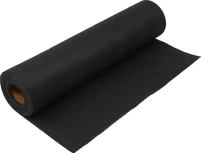 Zdjęcie produktu dla Filc Metraż Grubość 5 Mm Szerokość 91 Cm ( 1 Mb ) Czarny