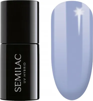Produktbild von Hellblauer Hybrid-Nagellack Nr. 603 Semilac Summer Sky 7 ml