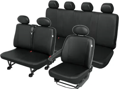Produktbild von Ford Custom  Kunstlederbezüge 7-Sitzer Sitzbezüge Sitschoner