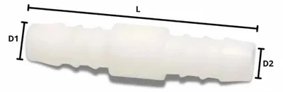 Produktbild von Schlauchverbinder Kunststoff Tülle 25 mm