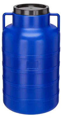 Produktbild von Garronda 60L Twist-Off Plastikfass Lebensmittelfass aus HDPE-Plastik für Haus&Garten GD-0078, Blau