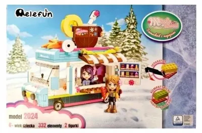 Produktbild von Elefun Bausteine Food Truck Getränkeauto 2024