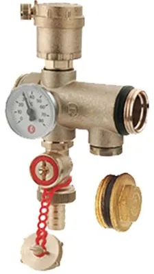 Image de Raccord intermédiaire bouchon de terminaison auto-étanche - GIACOMINI - R554DY005