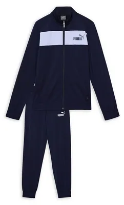 Produktbild von PUMA Boy's Poly Suit Cl B Track Suit,Blau (Peacoat), 164