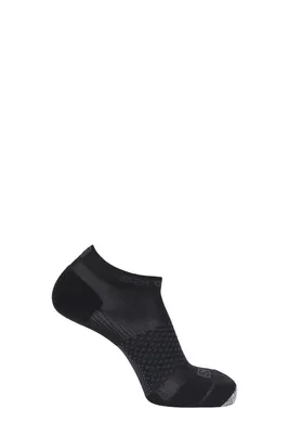 Produktbild von Salomon Sneakersocken La Tournette aus atmungsaktivem Materialmix Black/Black 36-38
