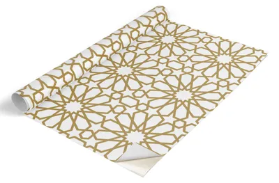 Produktbild von Tulup Möbelfolie - Klebefolie Möbel - Selbstklebende Folie 100x50 cm - Möbelfolie Schrank - Folie für Möbel - Möbelfolie Küche - Wasserdicht - Abwaschbar - Selbstklebend - Luftblasenfrei - Sonniges Mosaik