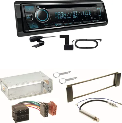 Produktbild von Kenwood KDC-BT760DAB Bluetooth DAB USB Einbauset für Seat Leon Toledo 1M