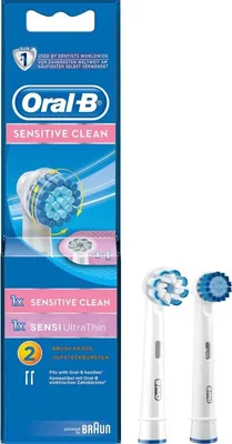 Produktbild von Oral-B Sensitive, 2 Stück(e), Blau, Weiß, Deutschland, 11 g, 18 mm, 60 mm