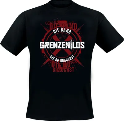 Produktbild von Grenzen|Los - Die Band die du brauchst, T-Shirt