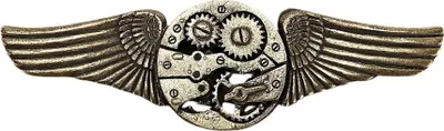 Produktbild von Steampunk Flügelbrosche