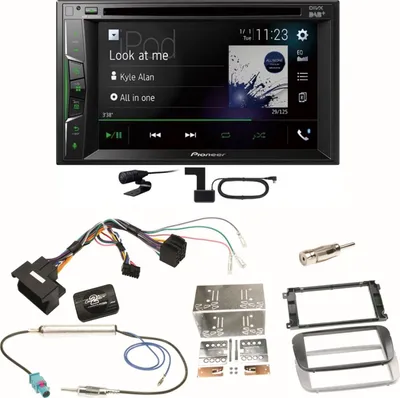 Produktbild von Pioneer AVH-A3200DAB Bluetooth DAB Einbauset für Ford Focus Mondeo S-Max Galaxy