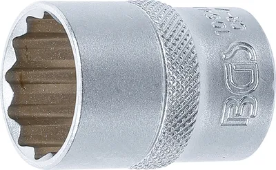 Produktbild von BGS 10641 Steckschlüssel-Einsatz 12-kant, 12,5 (1/2), 21 mm