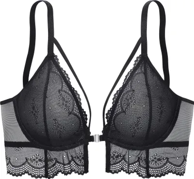 Produktbild von LASCANA Bügel-BH schwarz Größe 75 Cup C