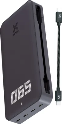 Produktbild von Xtorm 140W Powerbank - Titan Pro, 24000 mAh, Lithium-Ion (Li-Ion), Power Delivery, 150 W, Schwarz