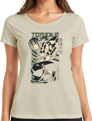 Produktbild von Giyu Tomioka Kimetsu no Yaiba Demon Slayer Anime Geschenk Damen T-Shirt, Natur, M