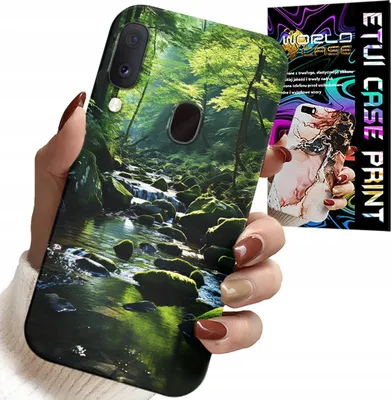 Produktbild von Fall Für Samsung Galaxy A20E - Wald Fluss Fluss Naturansichten