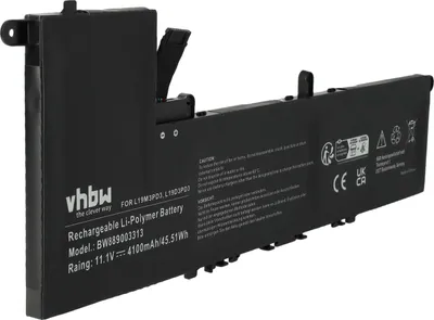 Produktbild von vhbw Akku kompatibel mit Lenovo IdeaPad S540-13IML Notebook (4100 mAh, 11,1 V, Li-Polymer)
