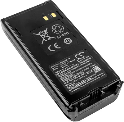Produktbild von TECHTEK Akku Kompatibel mit [Standard Horizon] HX 290, HX290 Ersetzt FNB-110Li