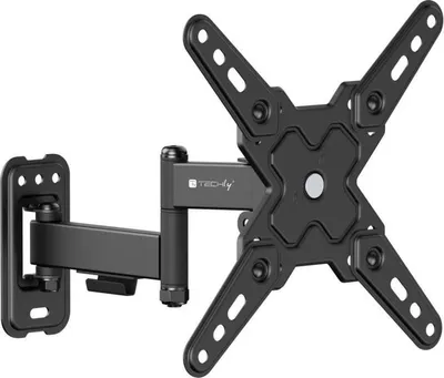 Produktbild von Techly ICA-LCD 422, 75 x 75 mm, 200 x 200 mm, -5 - 15°, -60 - 60°, 90°, Schwarz