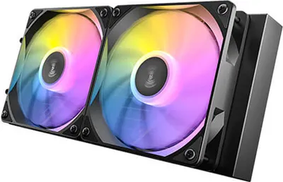 Produktbild von Antec Vortex Lum 240 ARGB, Flüssigkeitskühlung, 12 cm, Schwarz