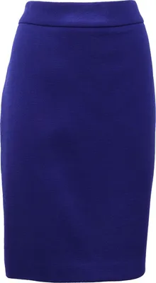 Produktbild von 8374AF gonna donna ARMANI COLLEZIONI royal blue wool skirt women