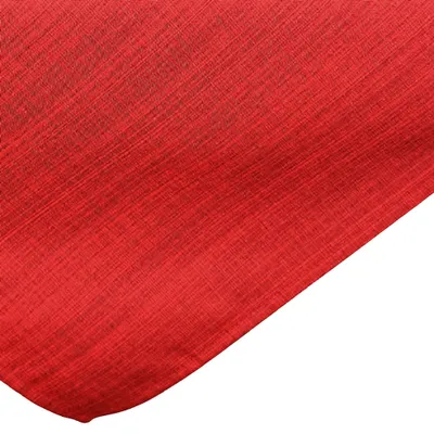 Produktbild von Tischdecke Outdoor Garten Balkon Mitteldecke 90x90 cm Rot meliert Tischtuch witterungsbeständig