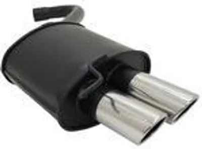 Produktbild von Novus Sportendschalldämpfer für BMW E90 / E91 (390L) 2 x 76mm SR-Design