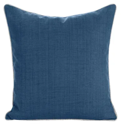 Zdjęcie produktu dla Poszewka dekoracyjna ogrodowa GARDEN 45x45 cm granatowa krata