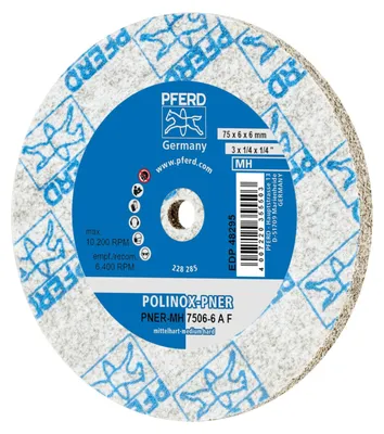 Produktbild von PFERD POLINOX wheels PNER, 5 Stück(e)