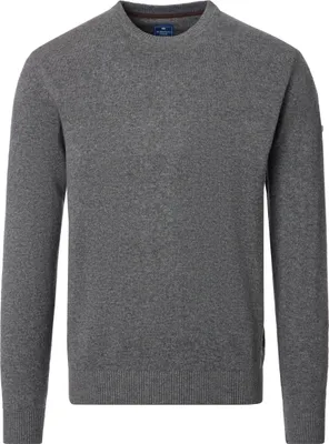 Produktbild von REDMOND Casual Herren Pullover Langarm Rundhals Comfort Grau 3XL