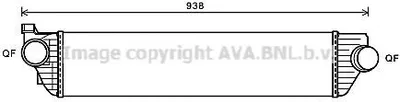 Produktbild von PRASCO RTA4498 Ladeluftkühler LLK für RENAULT MASTER III Kasten (FV) Turbo Intercooler