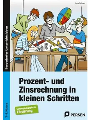 Obrázek produktu pro Prozent- und Zinsrechnung in kleinen Schritten