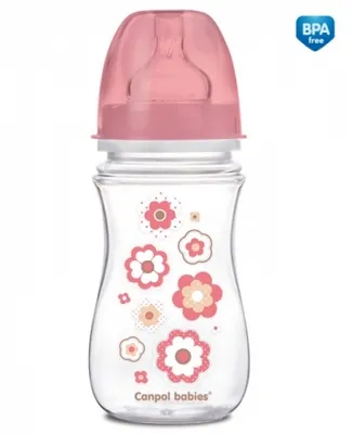 Obrázek produktu pro Canpol Babies Antikolikov lahvika Newborn  - kvtinka