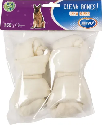 Produktbild von Hundesnack Kauknoten aus Rinderhaut 14 cm