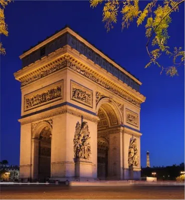 Image de Peinture par numéros, Arc de Triomphe de Paris, 50x40 cm, sur cadre, créative
