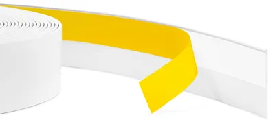 Produktbild von Selbstklebende PVC Leiste 50 mm - Weiß, 10 m