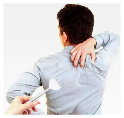 Produktbild von Rückenkratzer, 2 Stück Teleskop Rückenkratzer aus Edelstahl, Tragbarer Massage Rückenkratzer für Kopf- und Rückenmassage