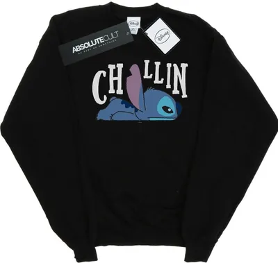 Produktbild von Disney - "Chillin" Sweatshirt für Herren BI17165 (S) (Schwarz)