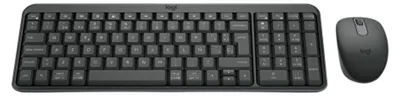 Produktbild von Logitech MK250, Kabellos, RF Wireless + Bluetooth, QWERTZ, Graphit, Maus enthalten