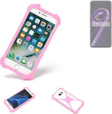 Produktbild von K-S-Trade Handy Hülle kompatibel mit Realme 9 Pro Schutz Hülle Bumper Silikon Schutz Hülle Cover Case Silikoncase Silikonbumper TPU Softcase