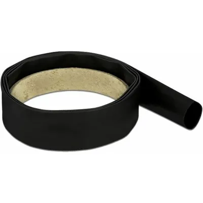 Produktbild von DeLOCK Schrumpfschlauch 1 m x 16 mm Schrumpfungsrate 4:1 schwarz, Schrumpfschlauch, Schwarz, Polyolefin, 100 cm, 1 Stück(e), 4:1