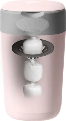 Produktbild von Tommee Tippee Windeleimer Twist & Click Sangenic, rosa, 1 St