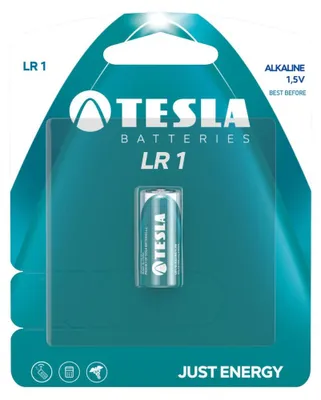 Obrázek produktu pro TESLA alkalická baterie LR1, blister, 1 ks