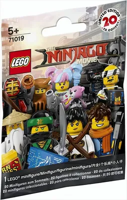 Zdjęcie produktu dla LEGO Minifigures NINJAGO MOVIE - 71019, Figurka budowlana, 5 lat(a), Wielobarwny, wybór losowy 1 sztuki